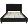 Flash Furniture Platform Bed, Riverdale, Queen, Black HG-39-GG